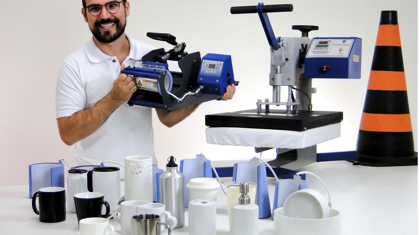 Prensa de Canecas 4 em 1 – Ampliando seu Leque de Produtos