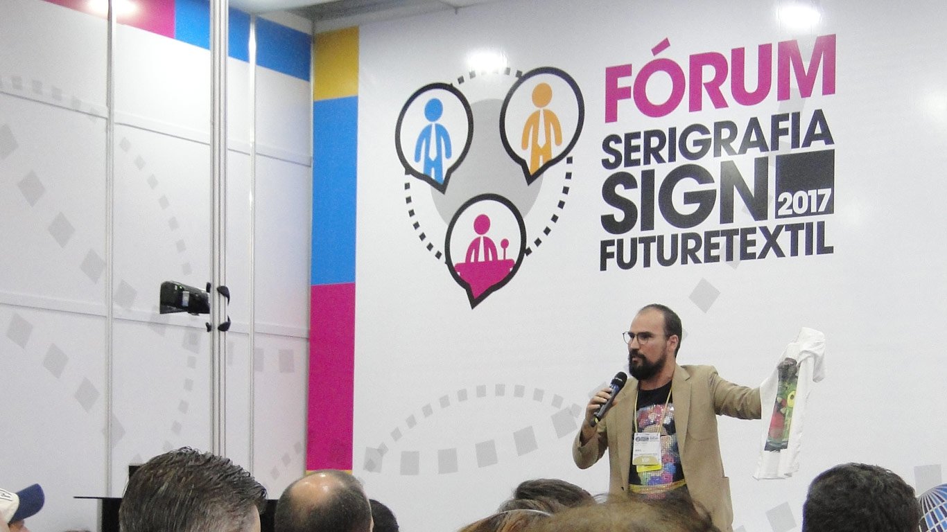 Palestra Fórum Serigrafia SIGN 2017- Novos Produtos em Sublimação